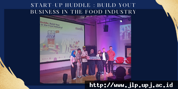 Start-up Huddle : Build Your Business in the Food Industry !